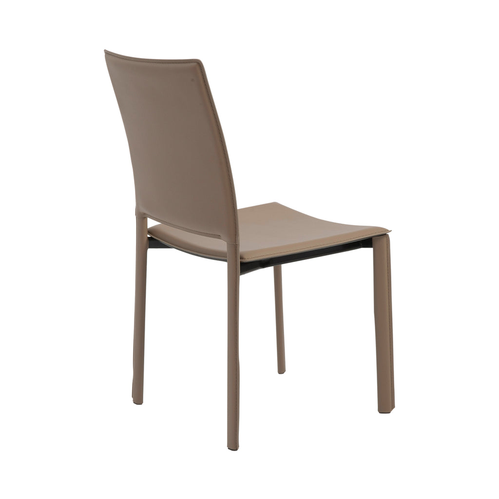 Kate Side Chair - Taupe,Set of 2