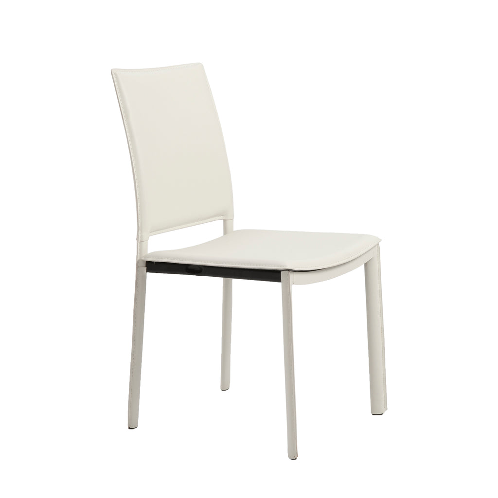 Kate Side Chair - White,Set of 2