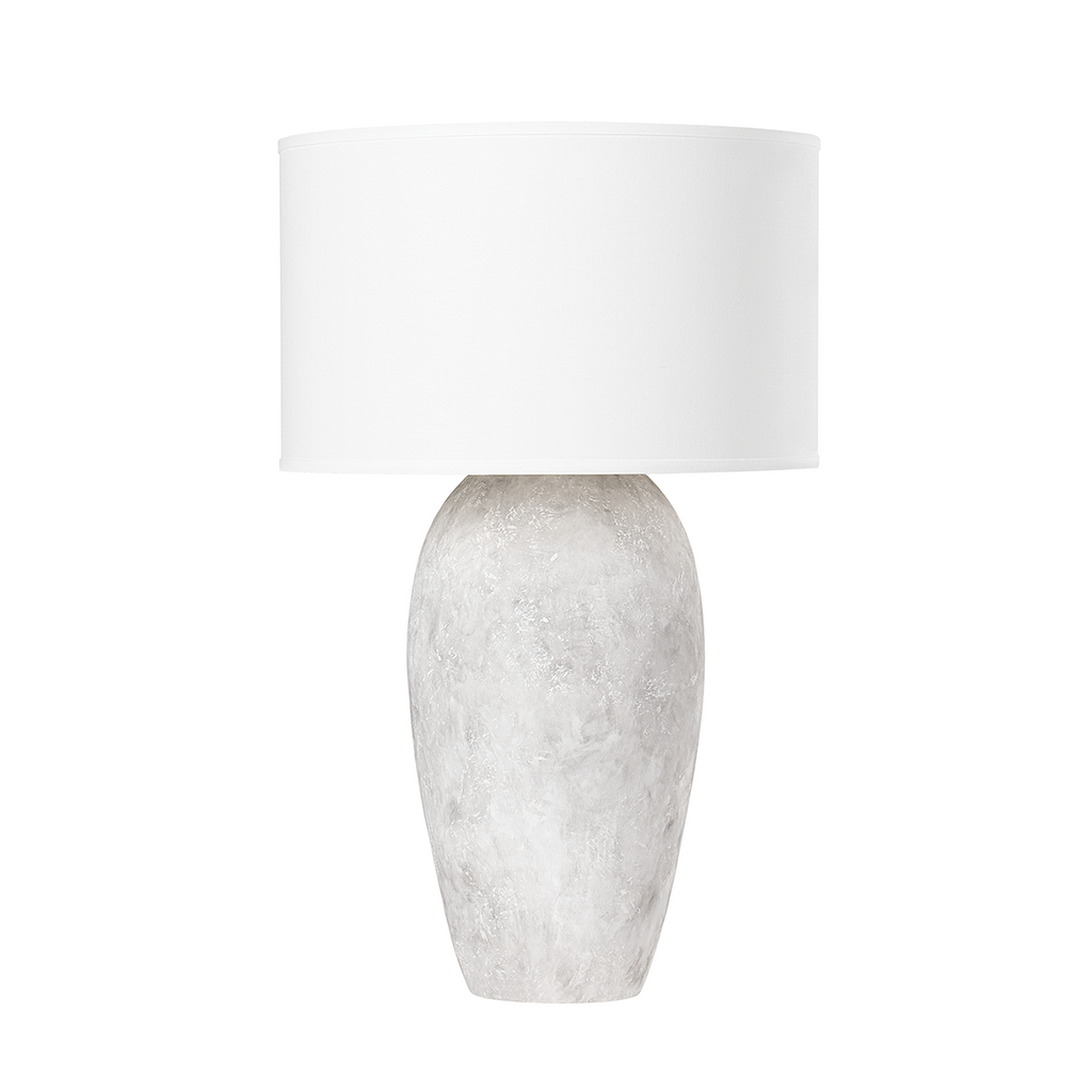 Zeke 1 Light Table Lamp - Ceramic Weathered Grey