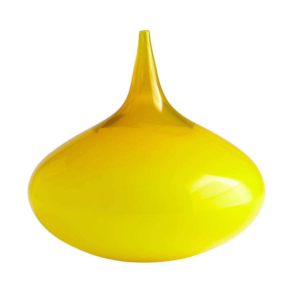 Moonbeam Vase, Yellow-Small