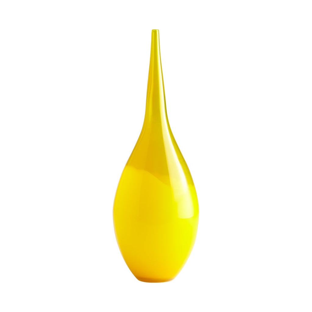 Moonbeam Vase, Yellow-Large