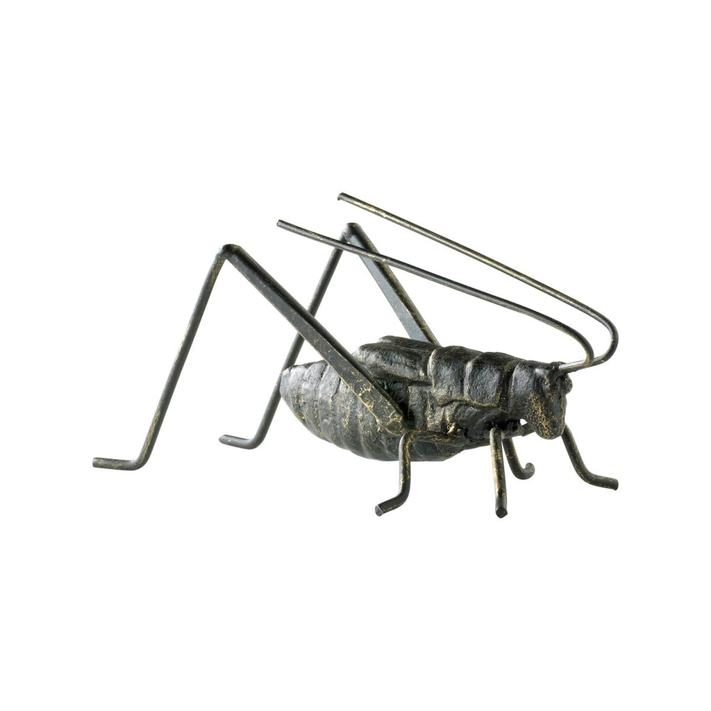 Cricket Sculpture, Raw Steel