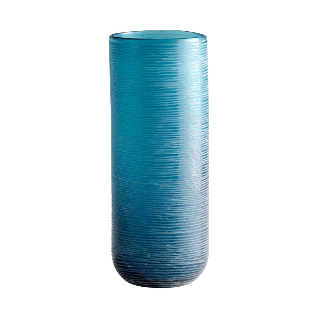 Libra Vase, Aqua - Large