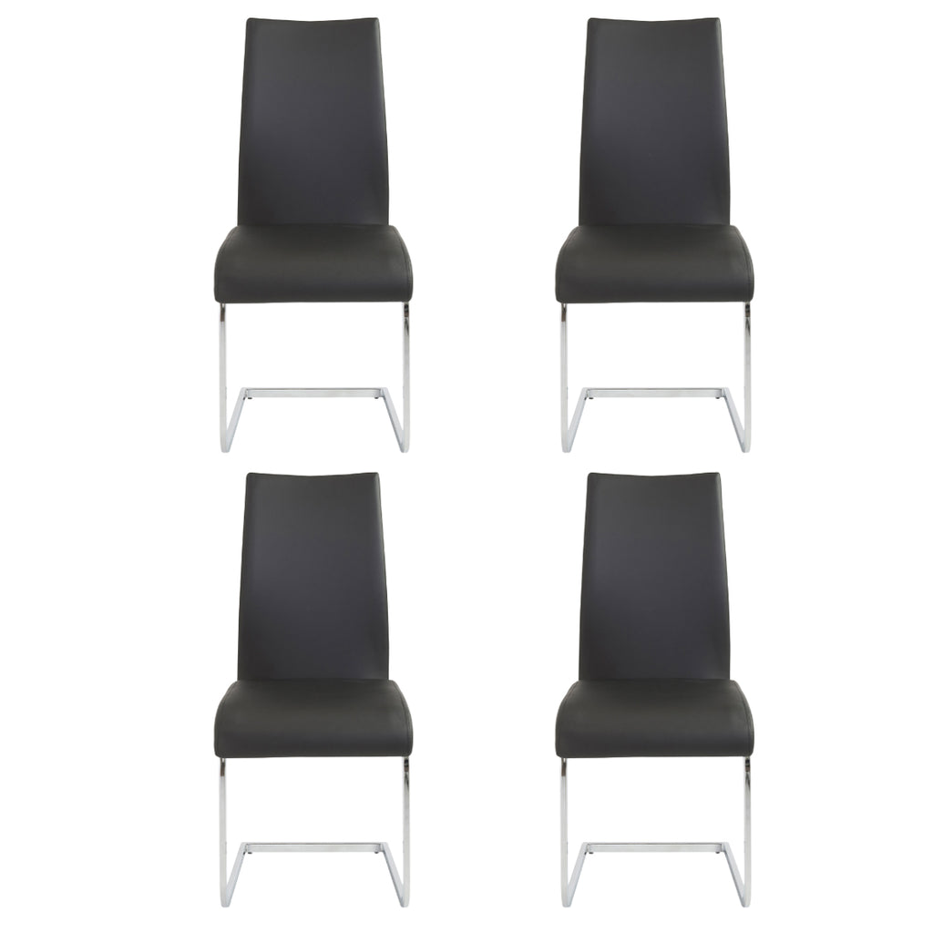 Epifania Side Chair - Black,Set of 4