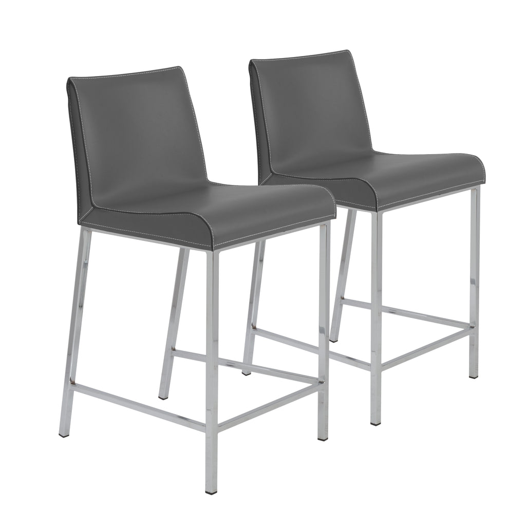 Cam-C Counter Stool - Grey,Set of 2