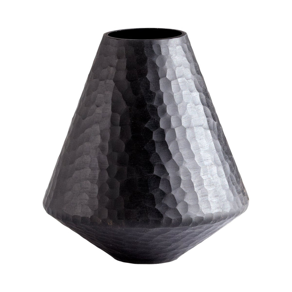 Lava Vase, Black - Small