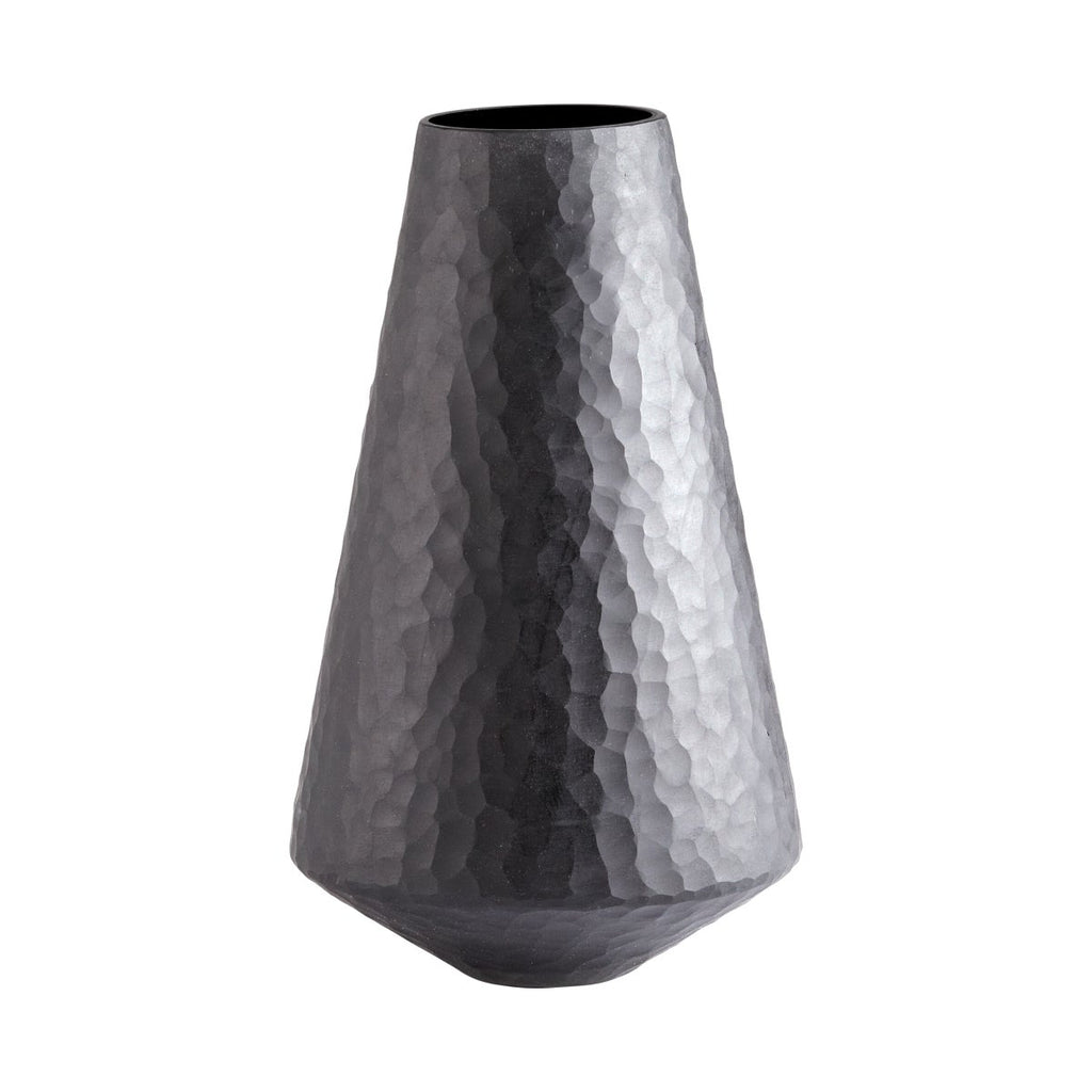 Lava Vase, Black - Large