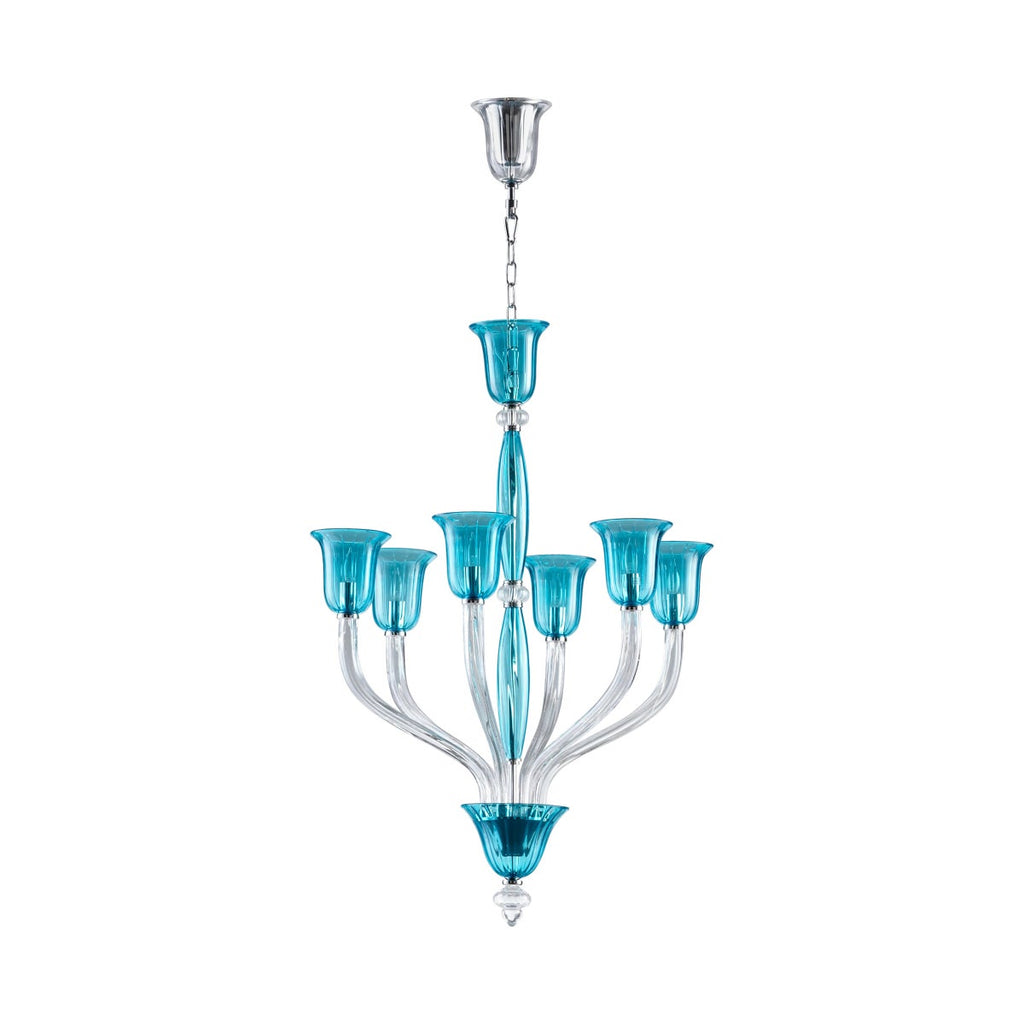 Vetrai 6 Light Chandelier