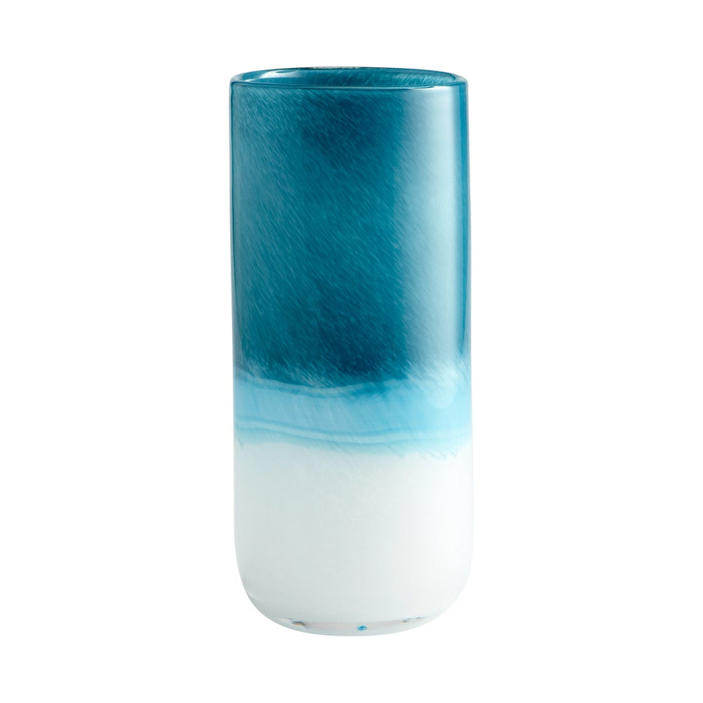 Cloud Vase, Turquoise-Medium