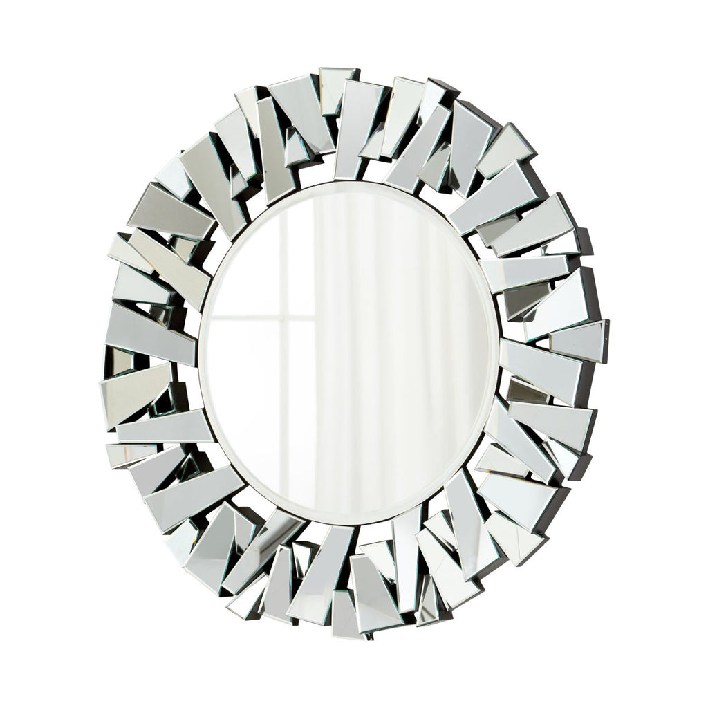 Circle Cityscape Mirror