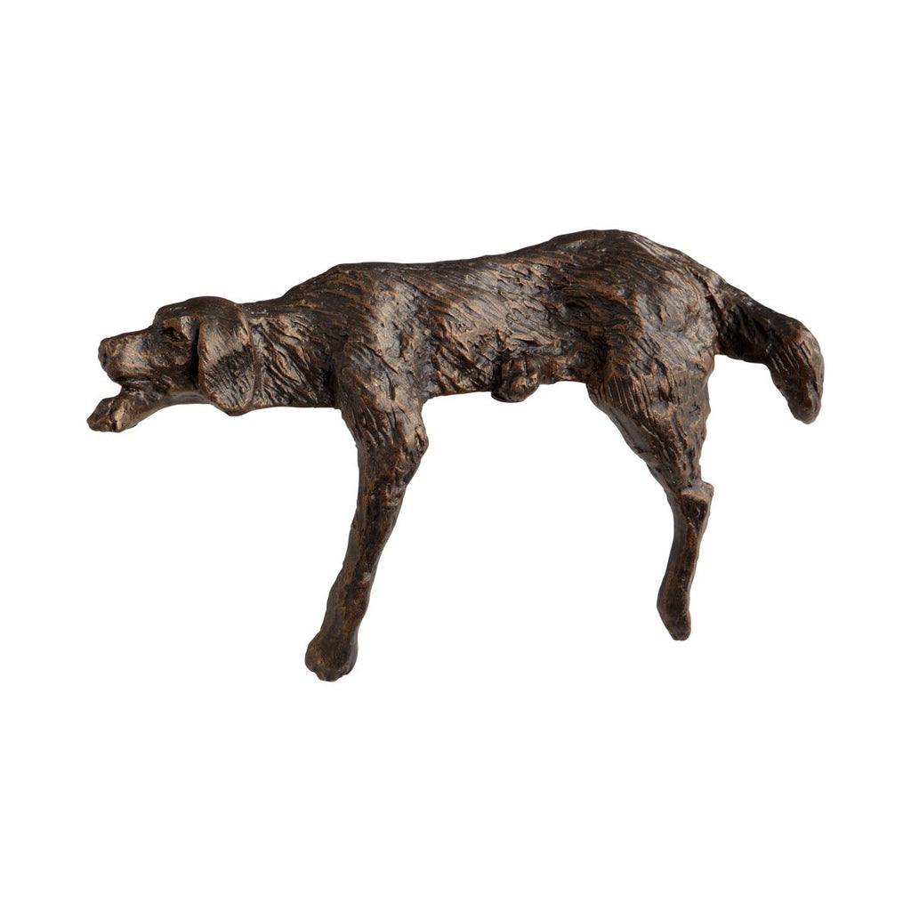 Lazy Dog Sculpture, Bronze