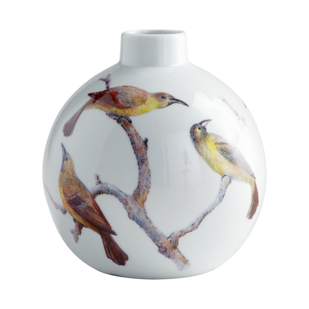 Aviary Vase, White - Small