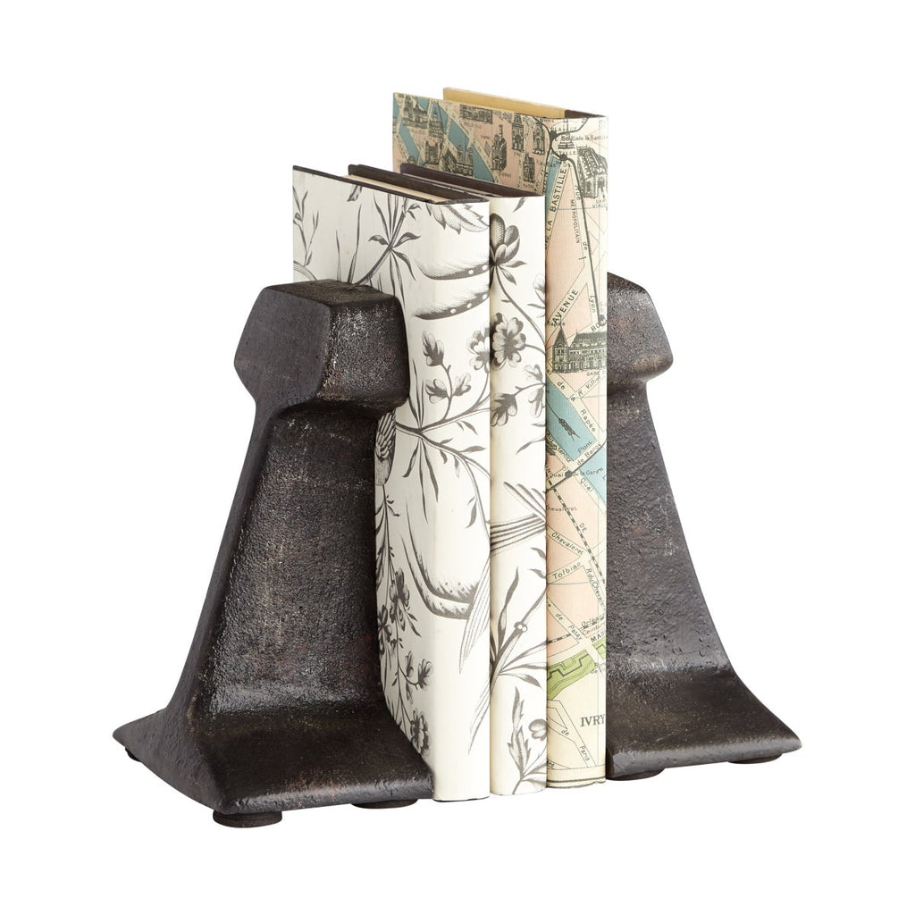 Smithy Bookends, Zinc-Small