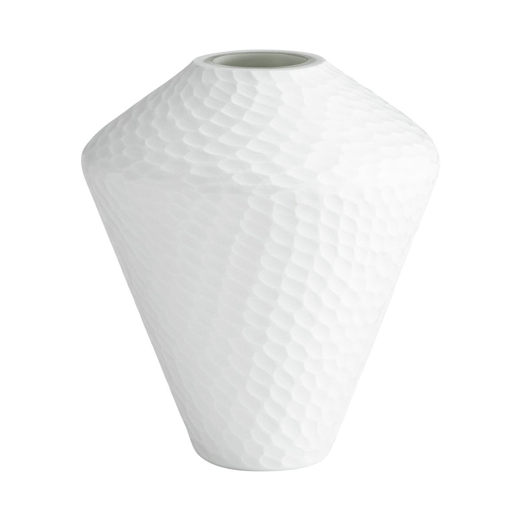 Buttercream Vase, White-Small