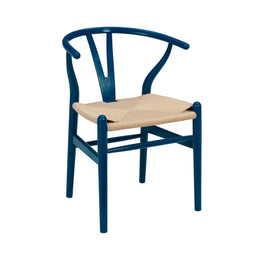 Evelina Side Chair - Blue,Set of 2