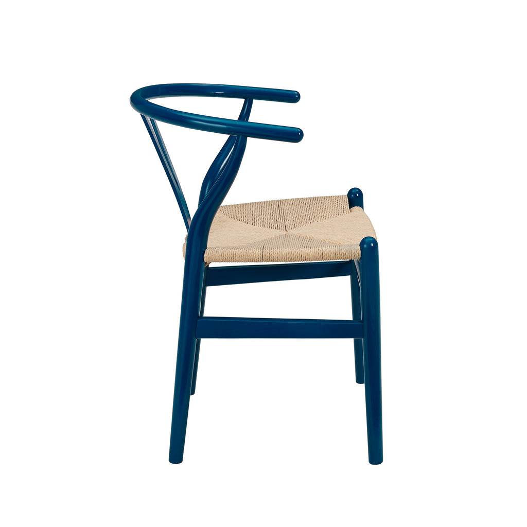 Evelina Side Chair - Blue,Set of 2