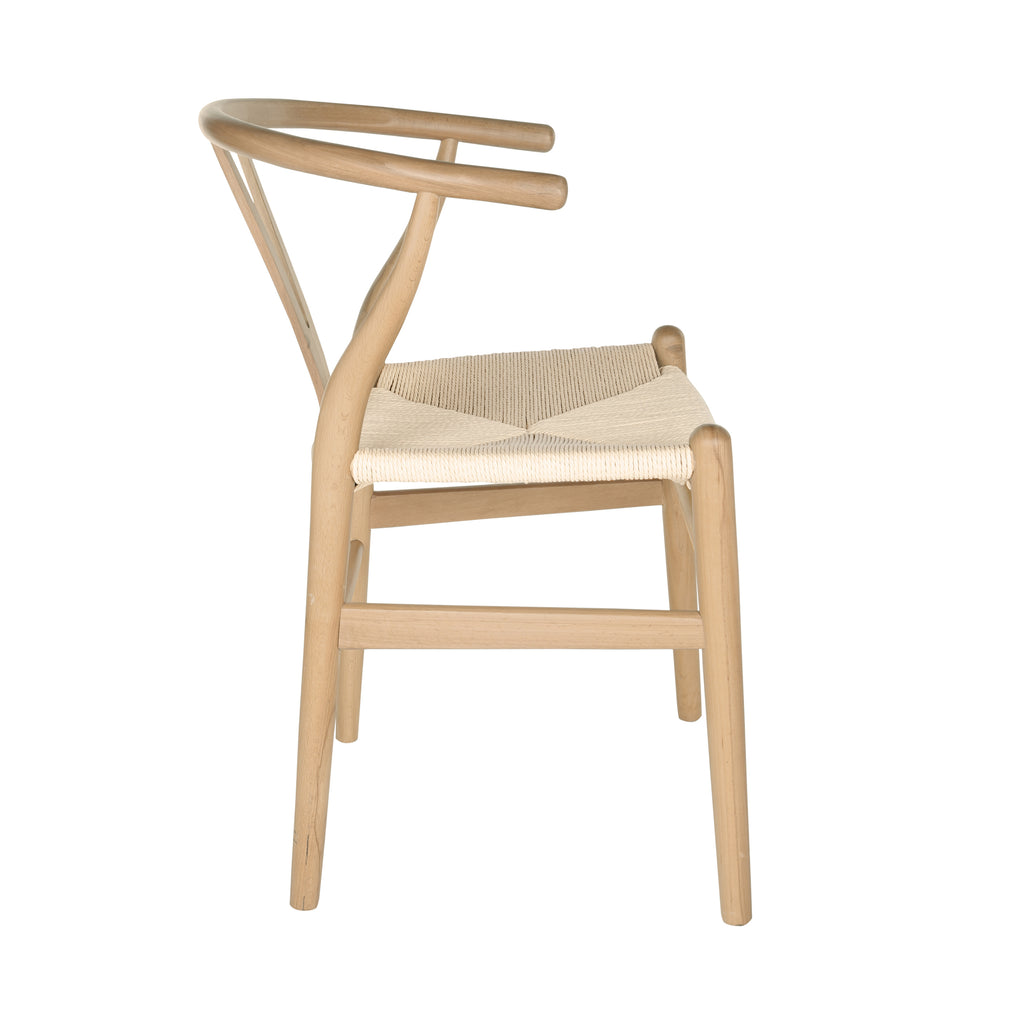 Evelina Side Chair - Natural Rush,Set of 2