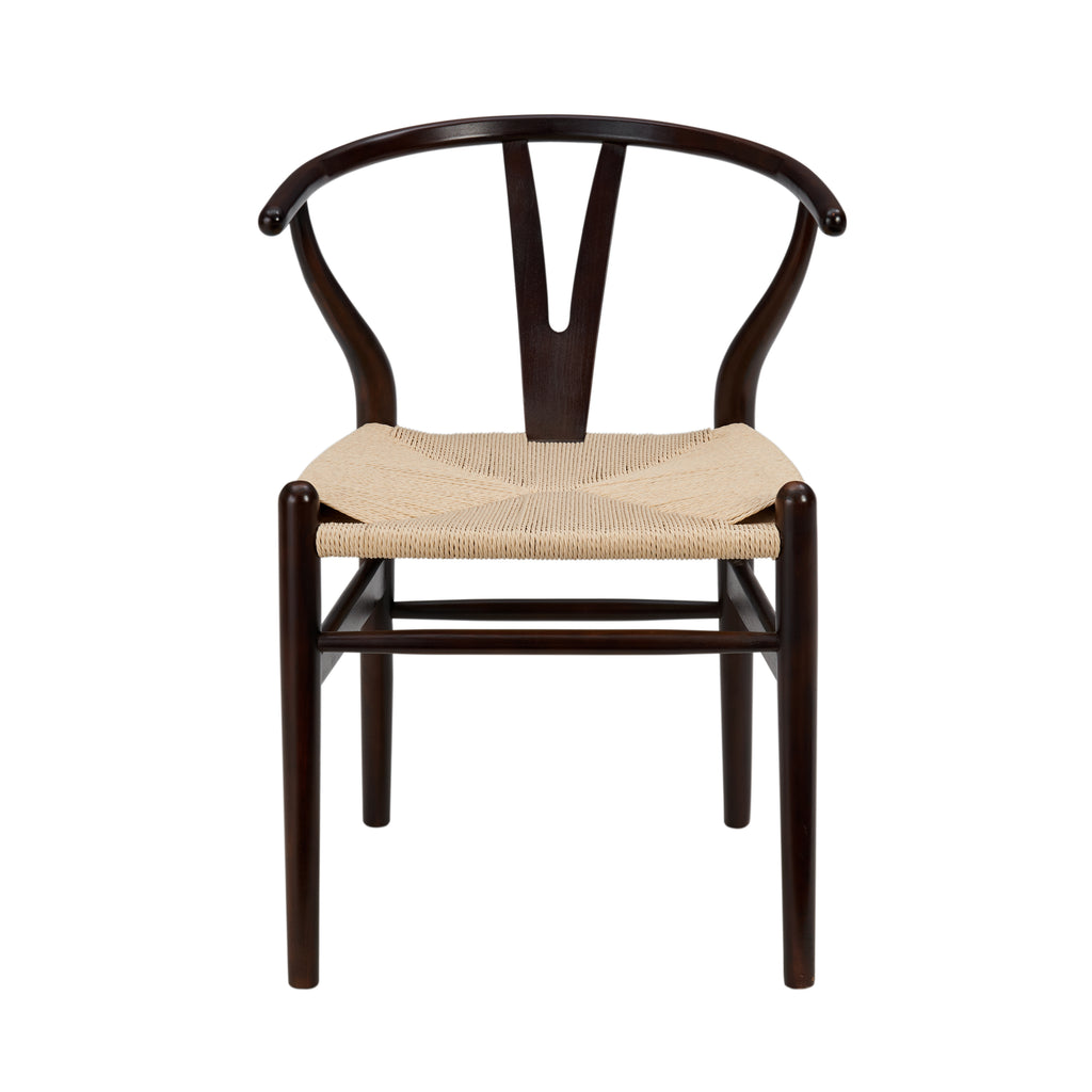 Evelina Side Chair - Walnut,Natural,Set of 2