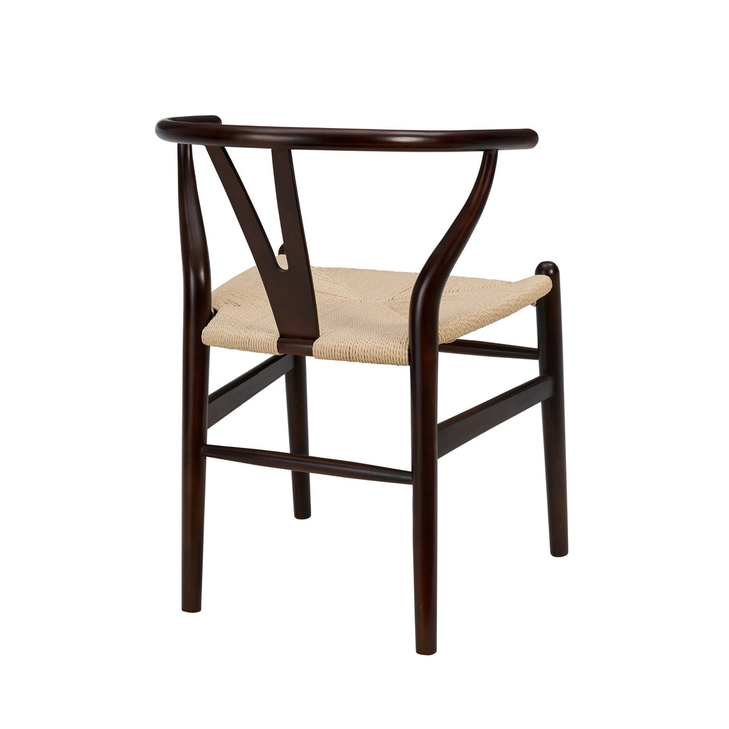 Evelina Side Chair - Walnut,Natural,Set of 2