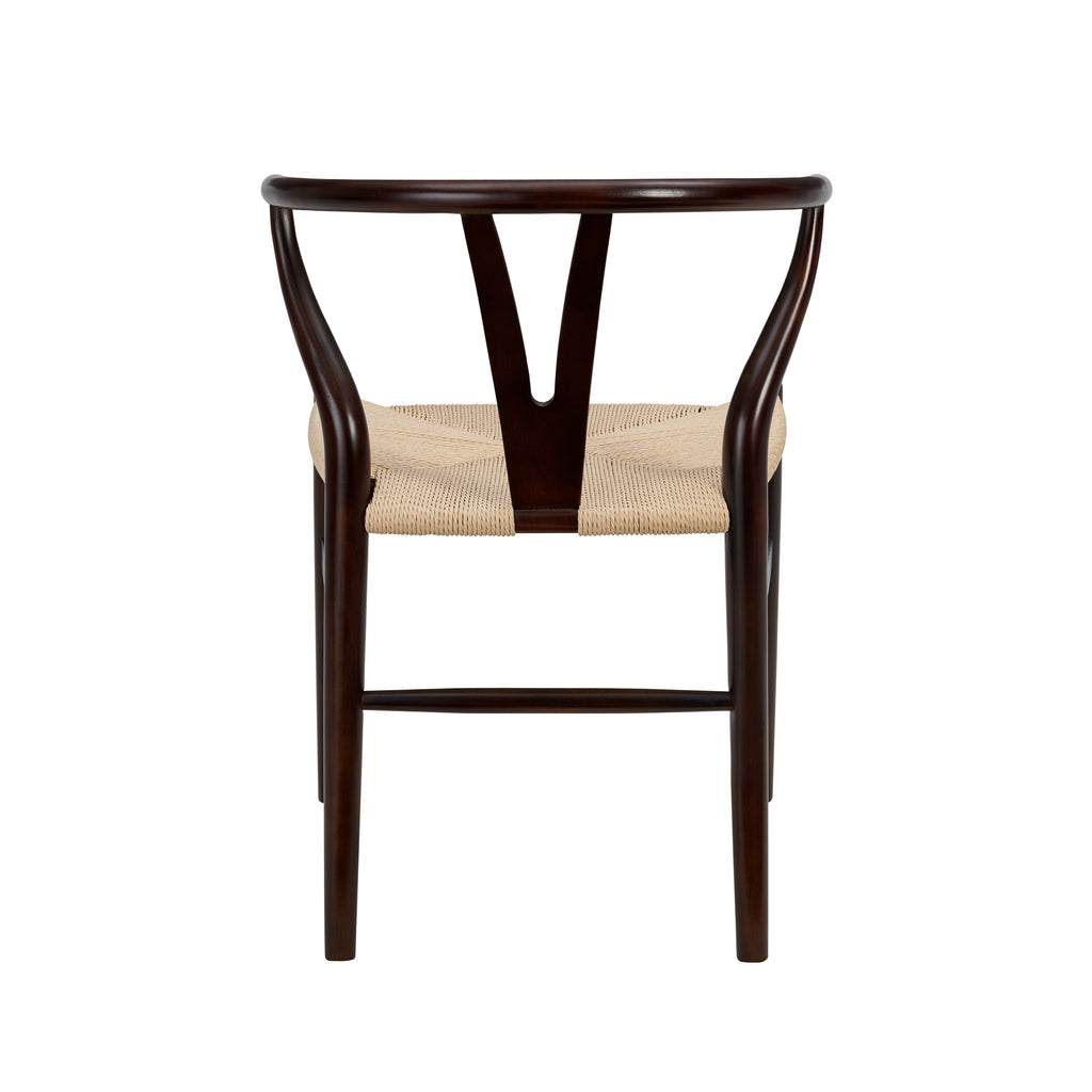 Evelina Side Chair - Walnut,Natural,Set of 2