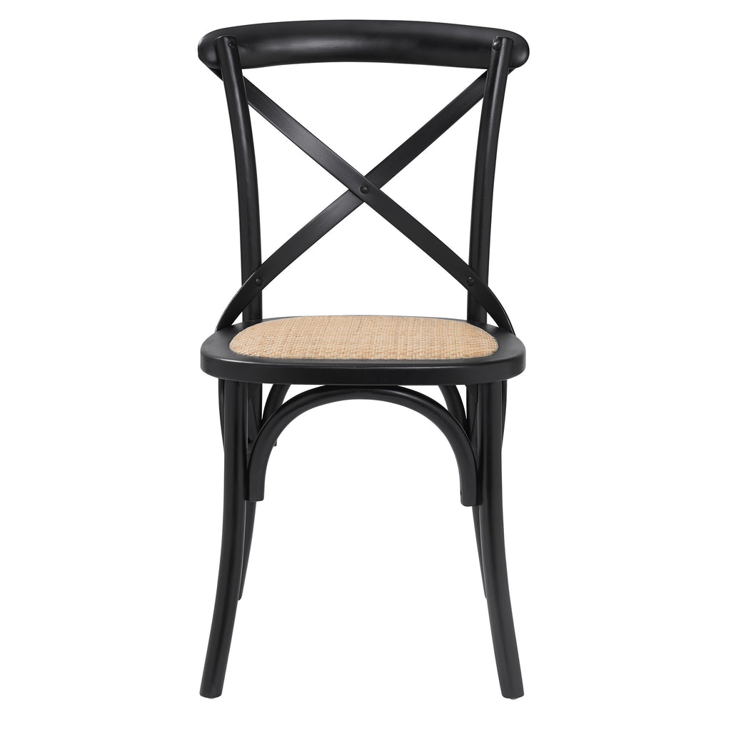 Neyo Side Chair - Black,Set of 2