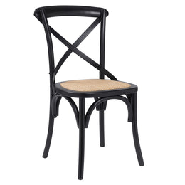 Neyo Side Chair - Black,Set of 2