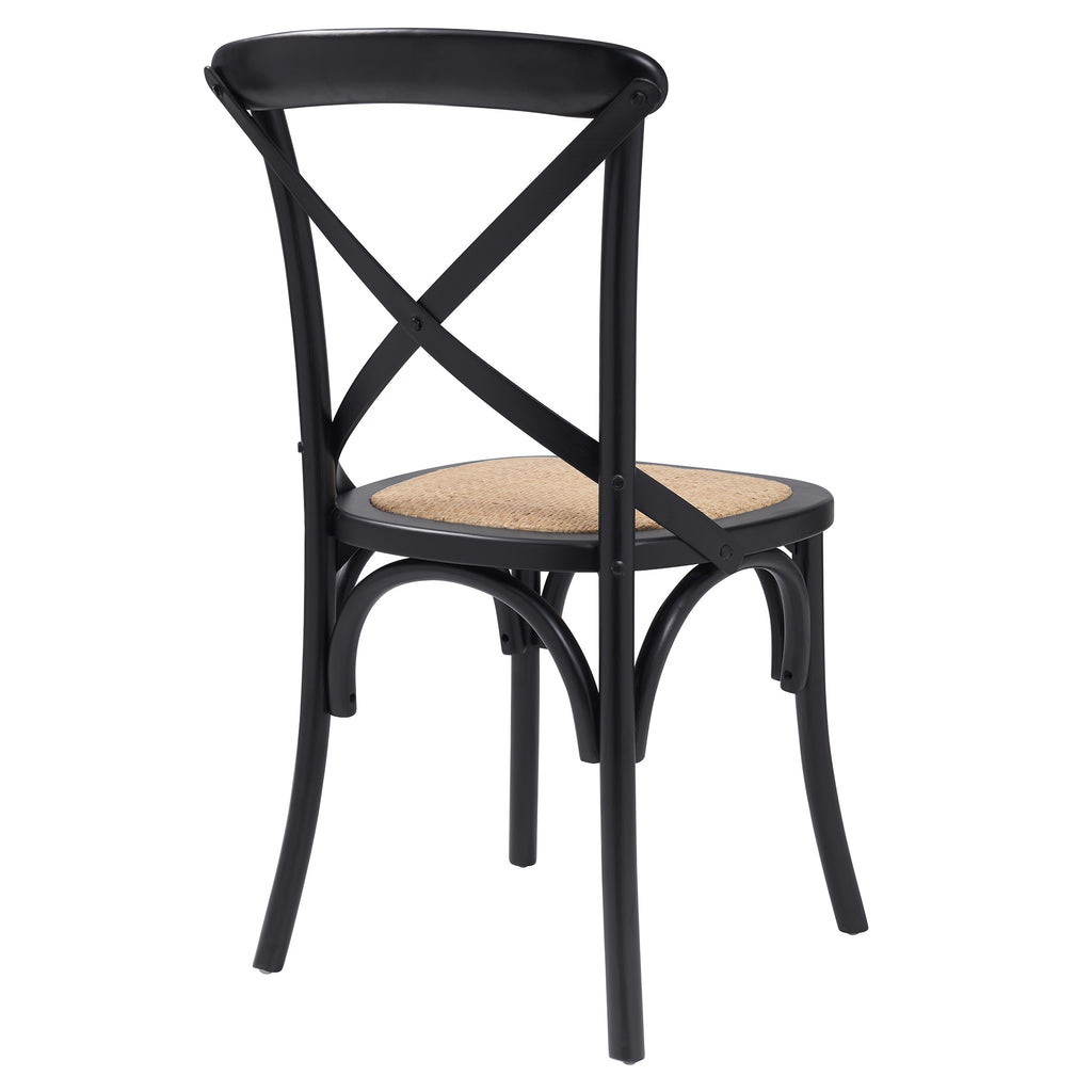 Neyo Side Chair - Black,Set of 2