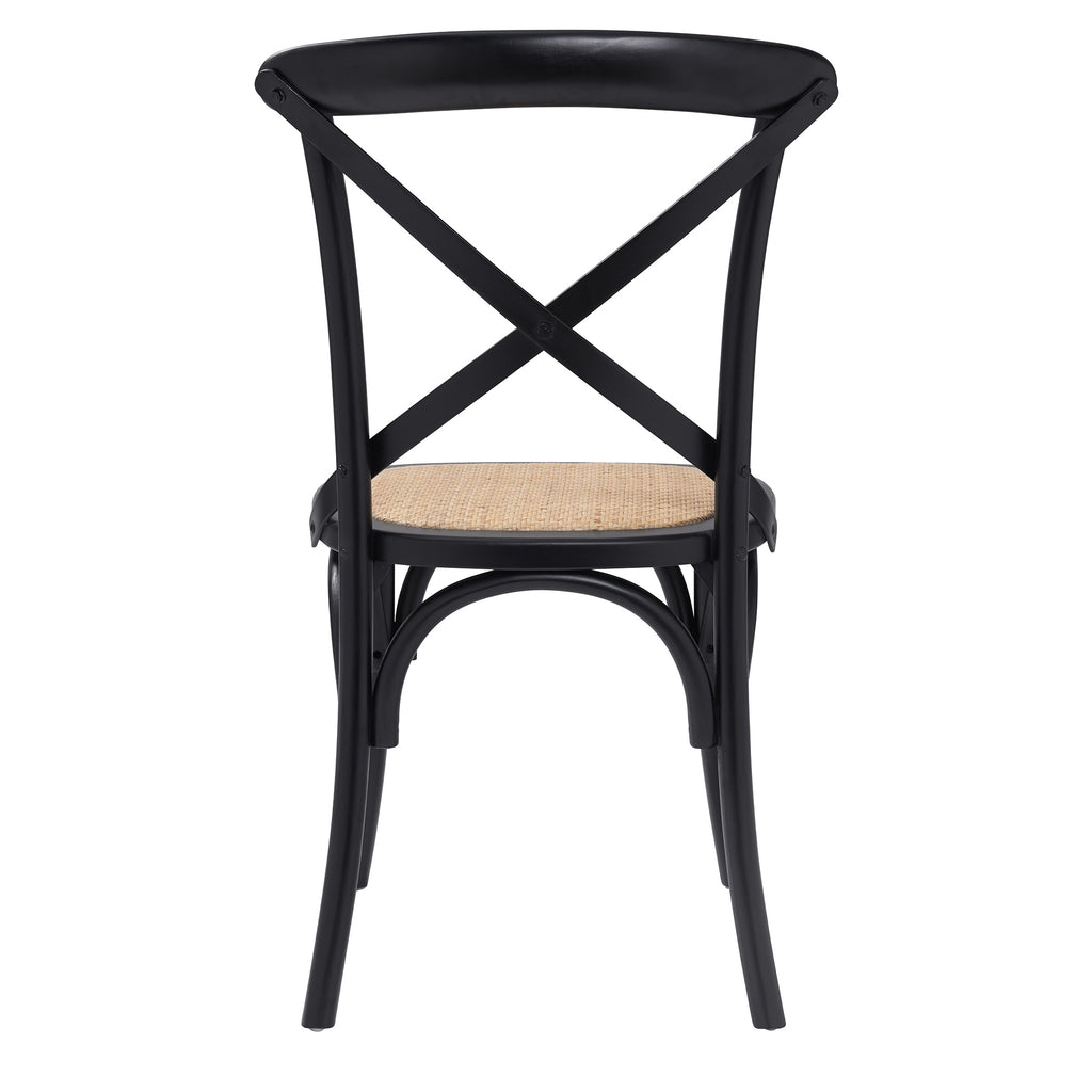 Neyo Side Chair - Black,Set of 2