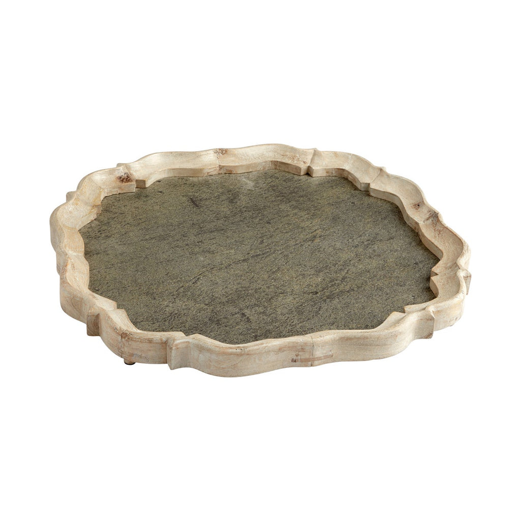 Rustica Tray, White Patina