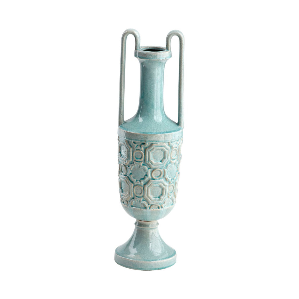 August Sky Vase, Teal-Small