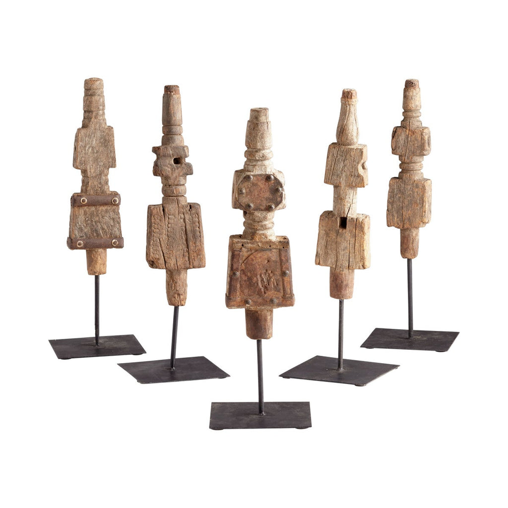 Rustic Totem Sculpture-Small
