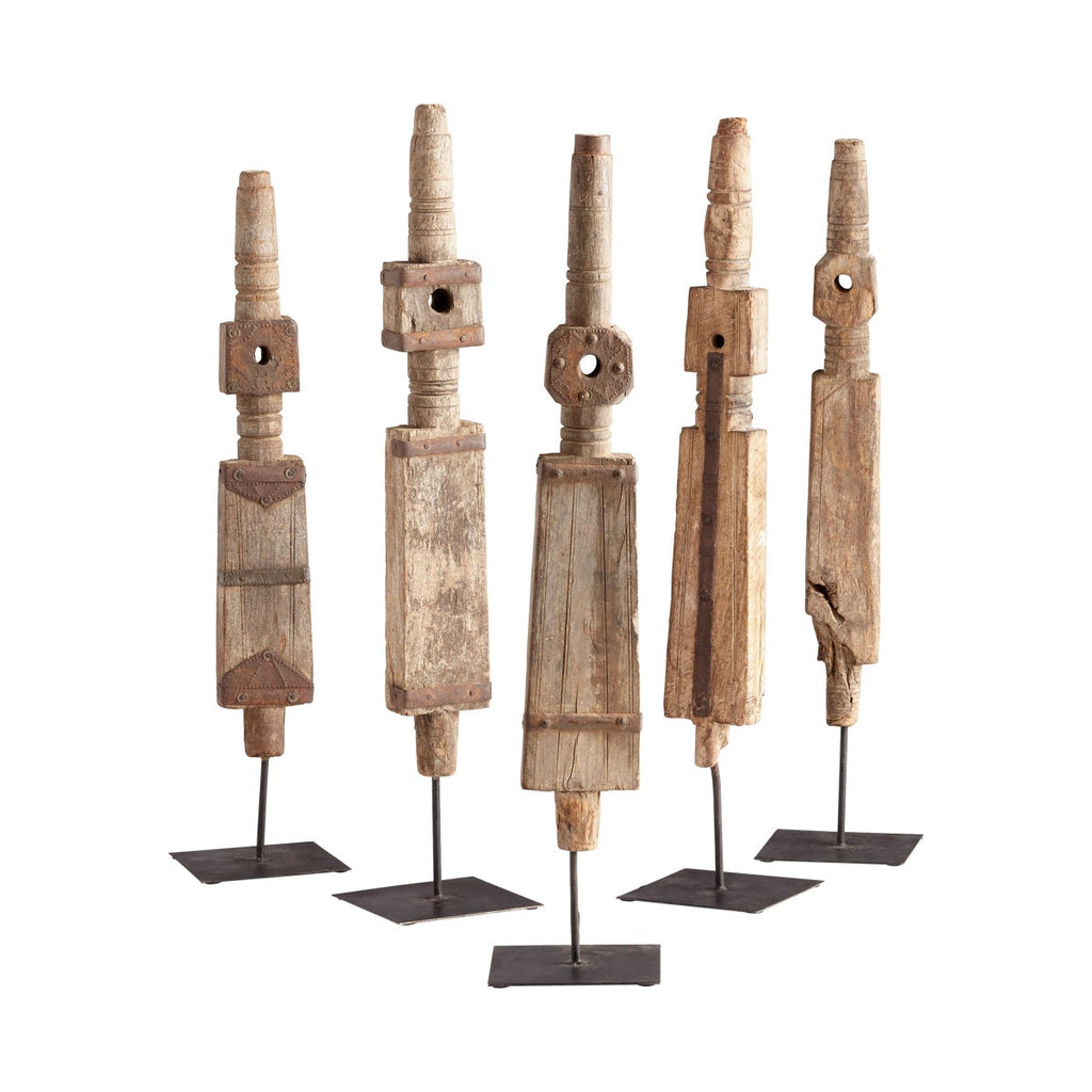 Rustic Totem Sculpture-Medium