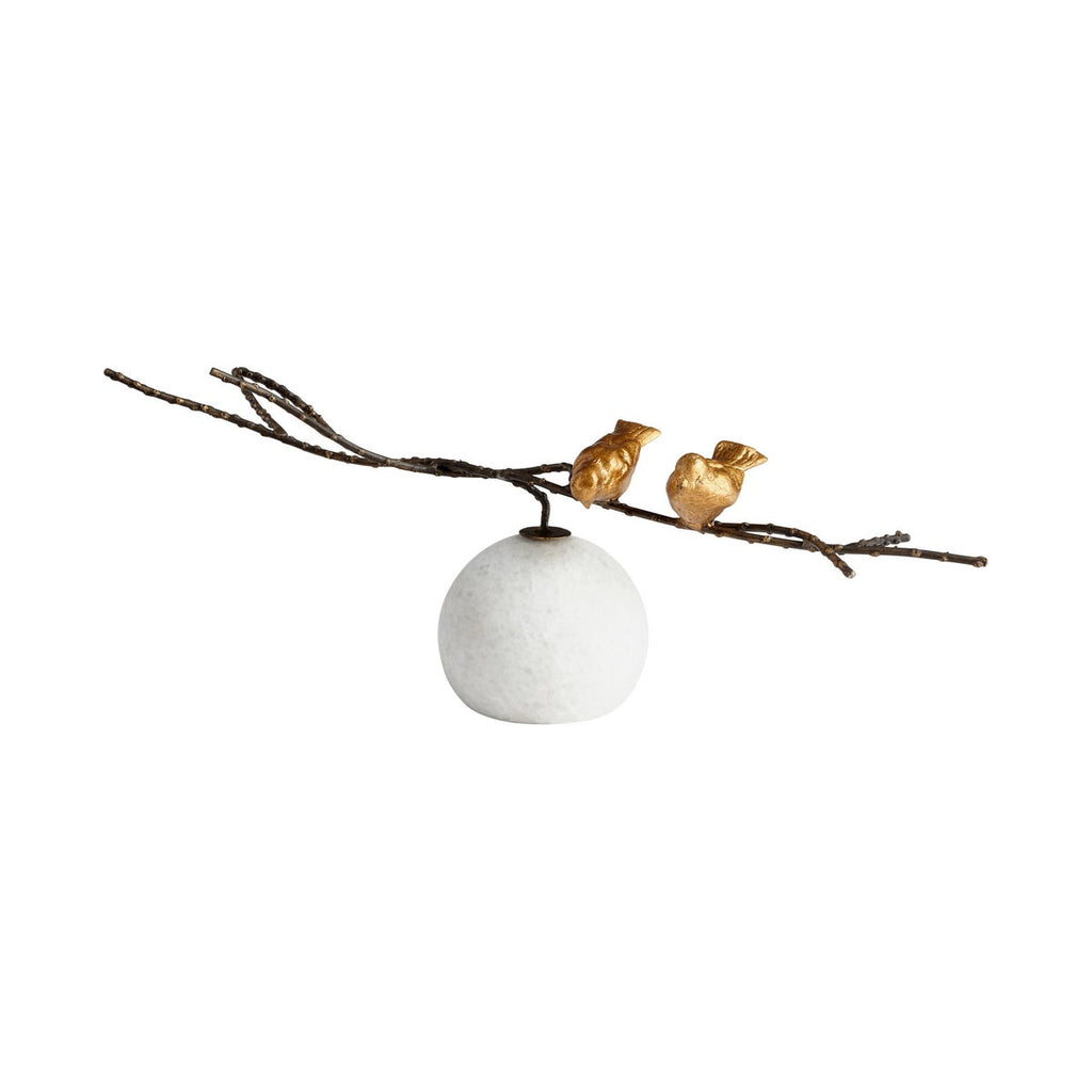 Finches Sculpture, Gold