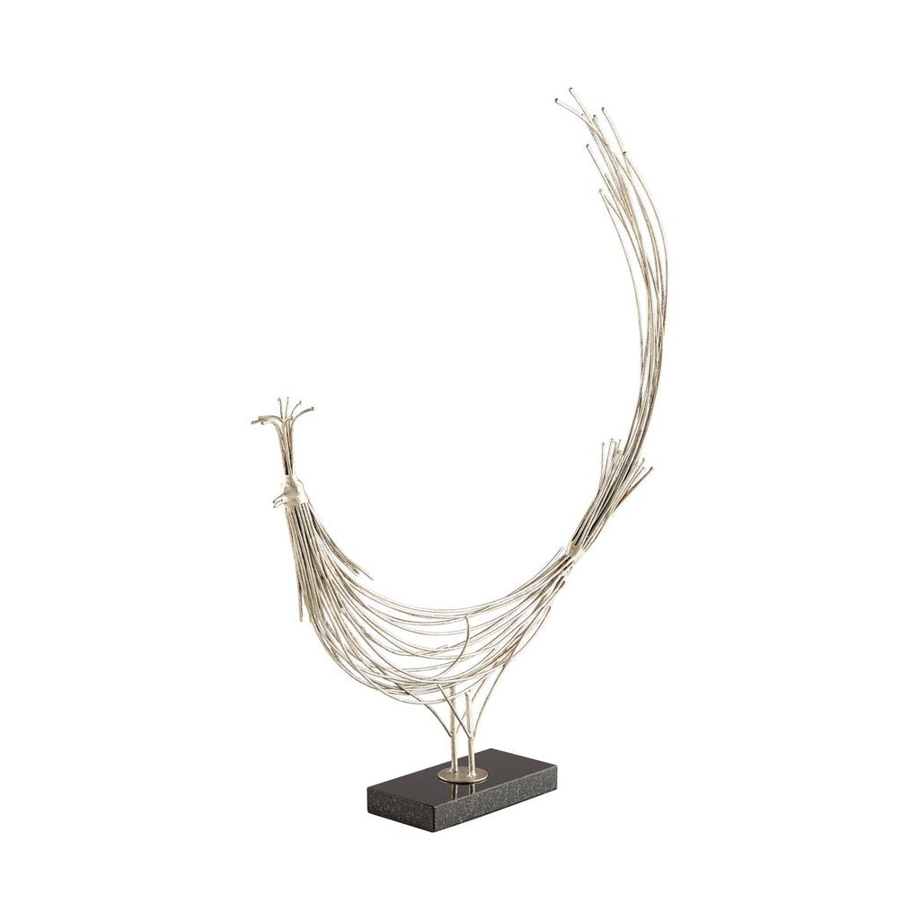 Racket Tailed Sculpture