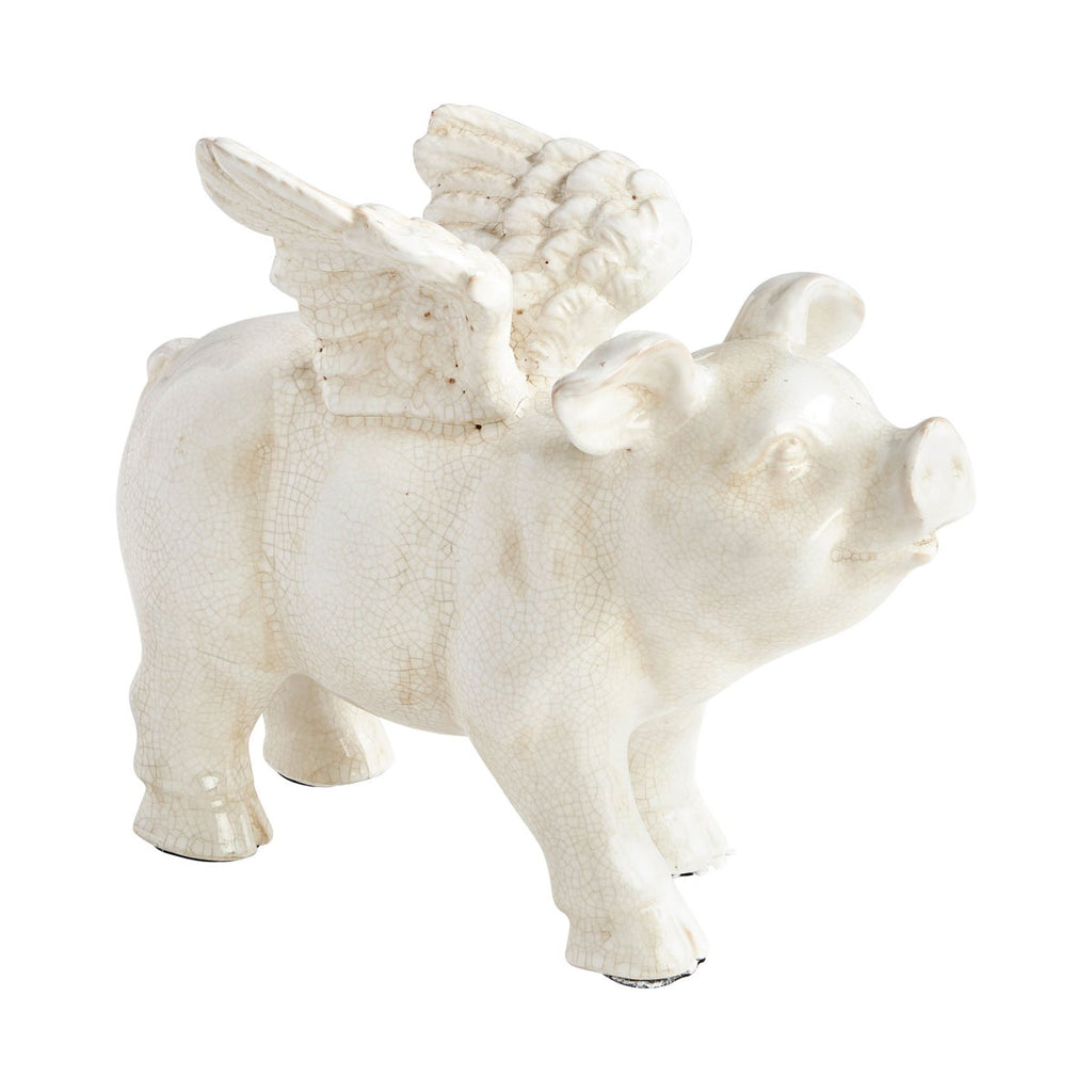 Oink Angel Standing Sculpture