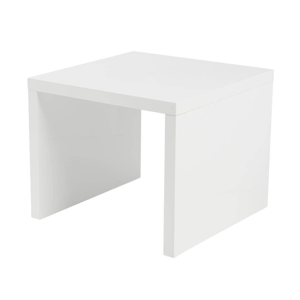 Abby Side Table - White