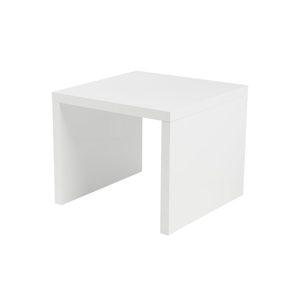 Abby Side Table - White