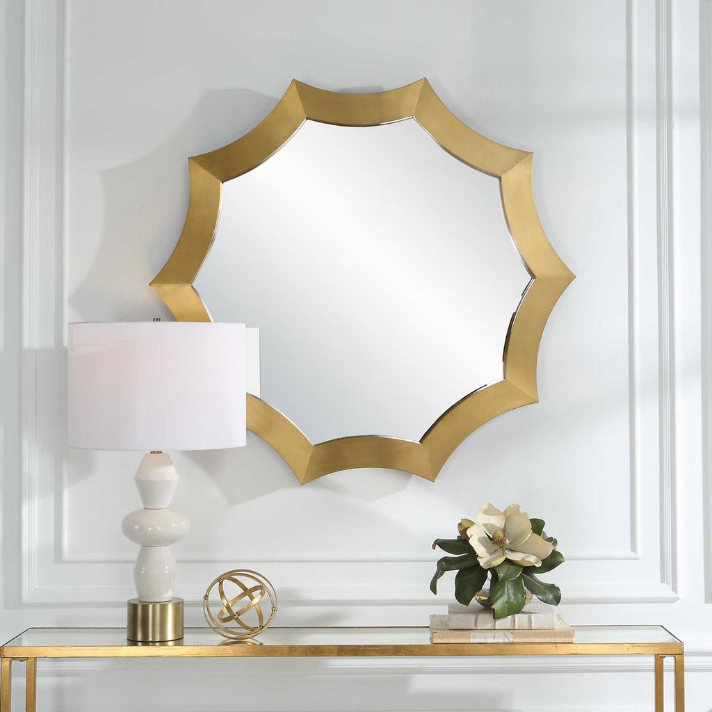 Flare Round Mirror