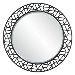 Mosaic Round Mirror