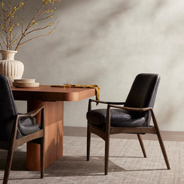 Braden Dining Arm Chair-Durango Smoke by Four Hands