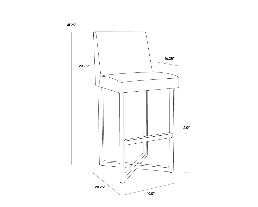 Howard Barstool - White