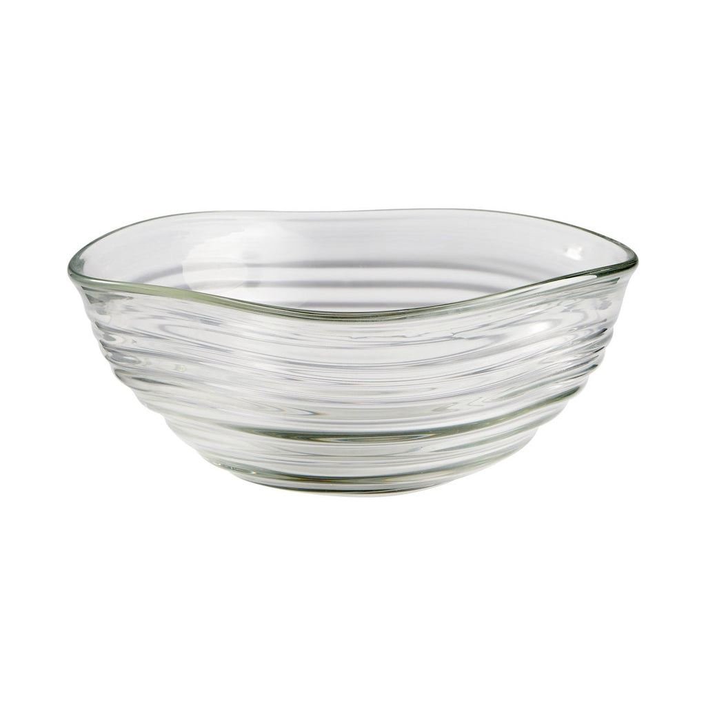 Wavelet Bowl, Clear-Small