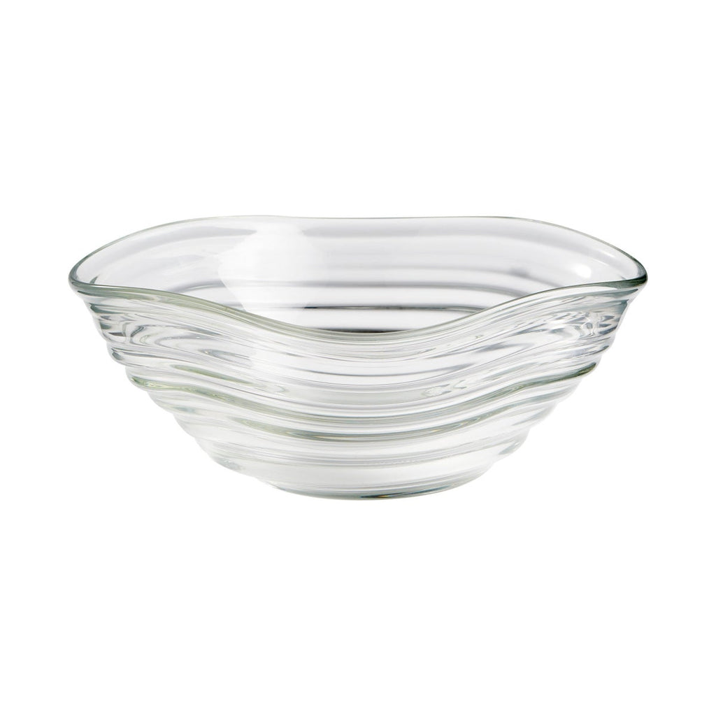 Wavelet Bowl, Clear-Large