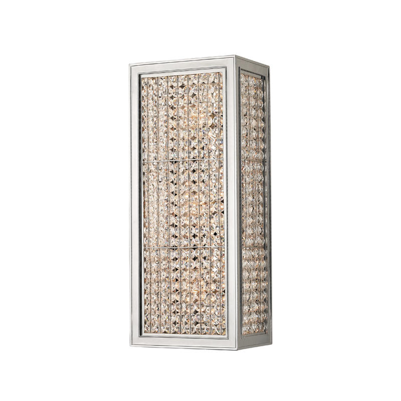 Norwood Wall Sconce 14" - Polished Nickel