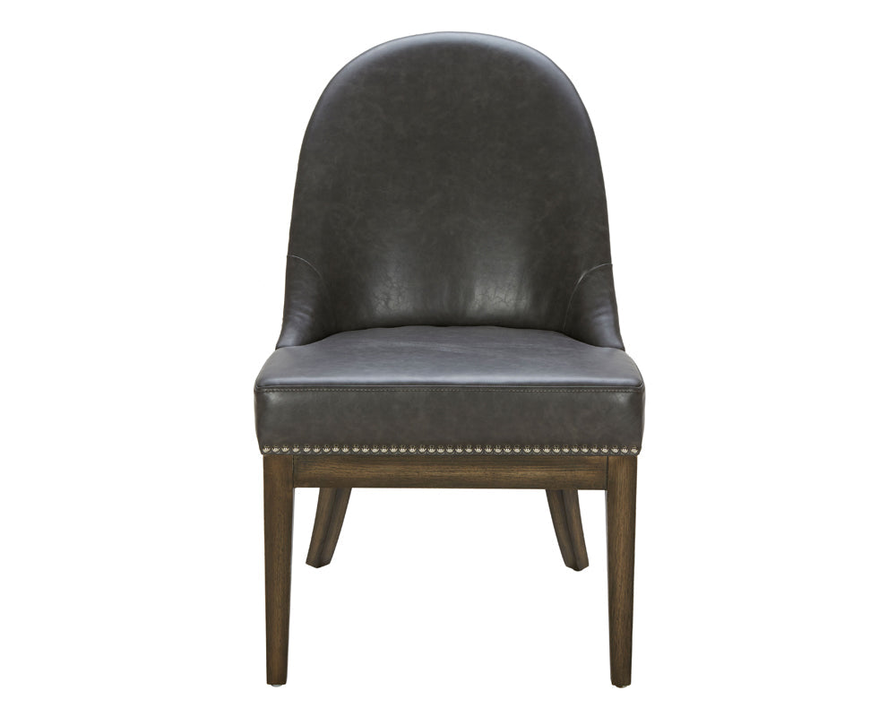 Liana Dining Chair - Ash Grey / Silver Linen