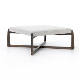 Roscoe Ottoman-Brunswick Pebble by Four Hands