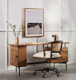 Alexa Desk Chair-Vintage Sienna