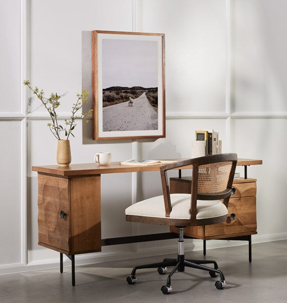 Alexa Desk Chair-Vintage Sienna by Four Hands