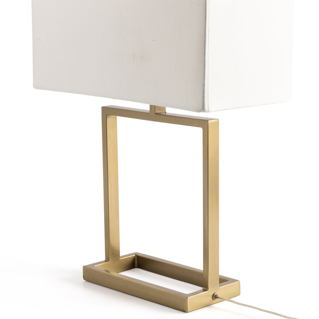 Abe Table Lamp-Antique Brass by Four Hands