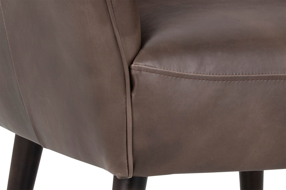 Luther Lounge Chair - Havana Dark Brown